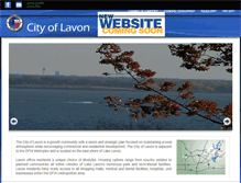 Tablet Screenshot of cityoflavon.org